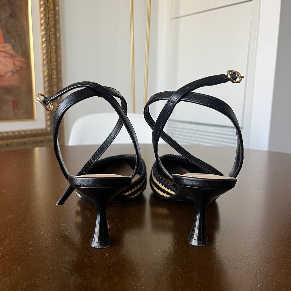 Nine West Woven Kitten Heels - Picture 4 of 5